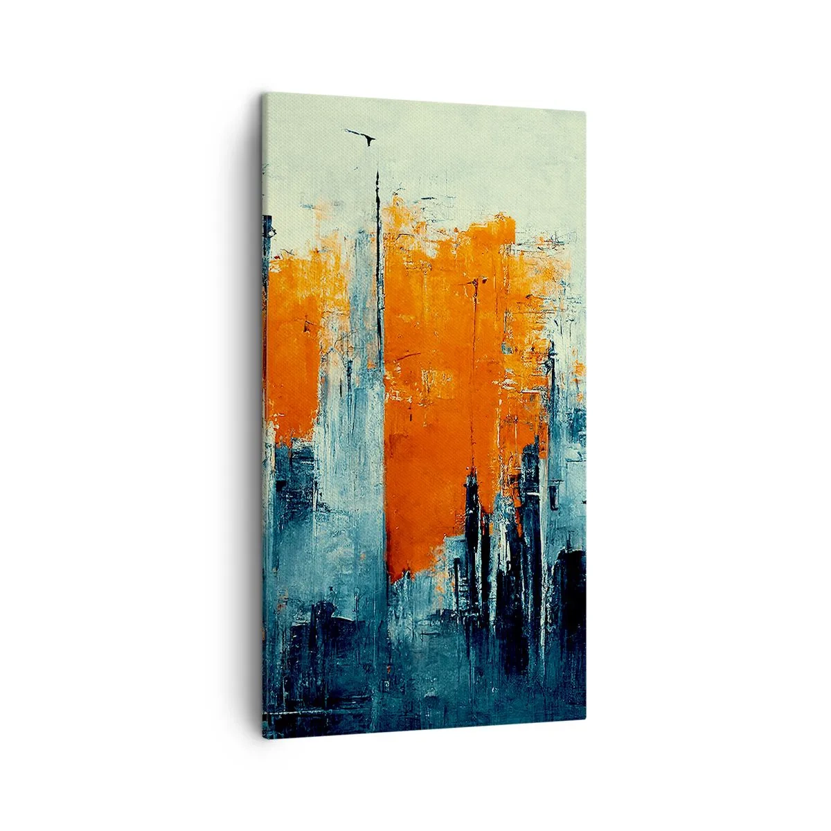 Cuadro sobre lienzo - Impresión de Imagen - Paisaje moderno - 45x80 cm