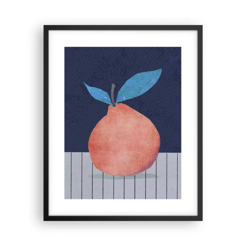 Póster en marco negro - Convexidad y plano - 40x50 cm