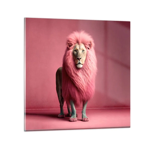 Cuadro sobre vidrio - Impresiones sobre Vidrio - Y ya no me tienes miedo - 70x70 cm