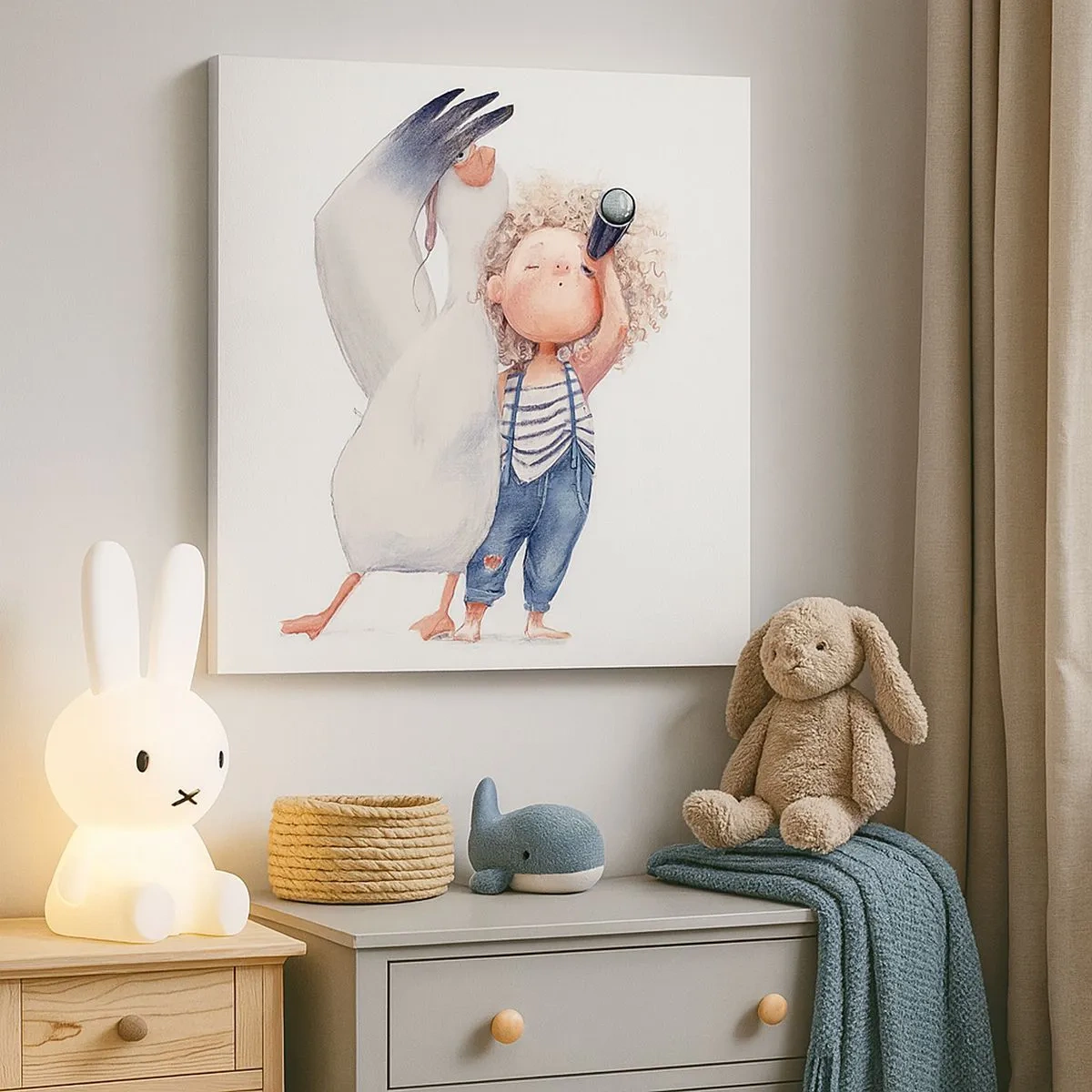 Cuadro sobre lienzo - Impresión de Imagen - Un plan para un gran viaje - 30x30 cm