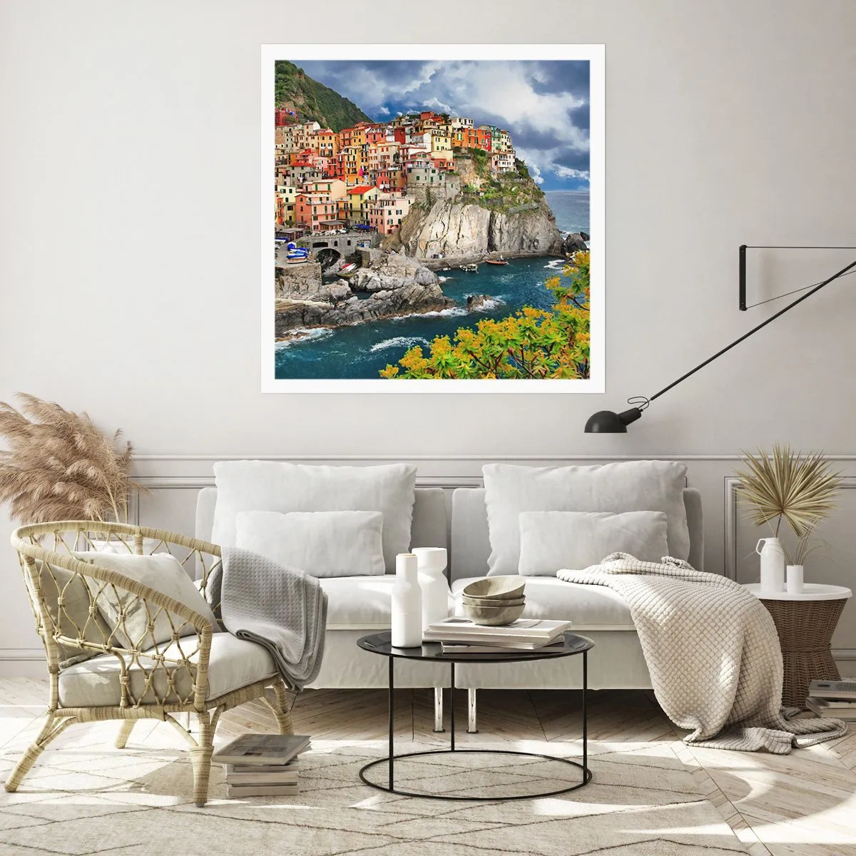 Póster - En el acantilado - 60x60 cm