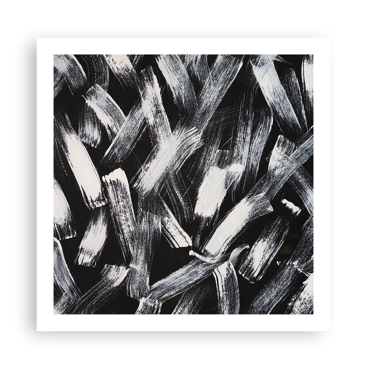 Póster - Abstracción en el espíritu industrial - 60x60 cm