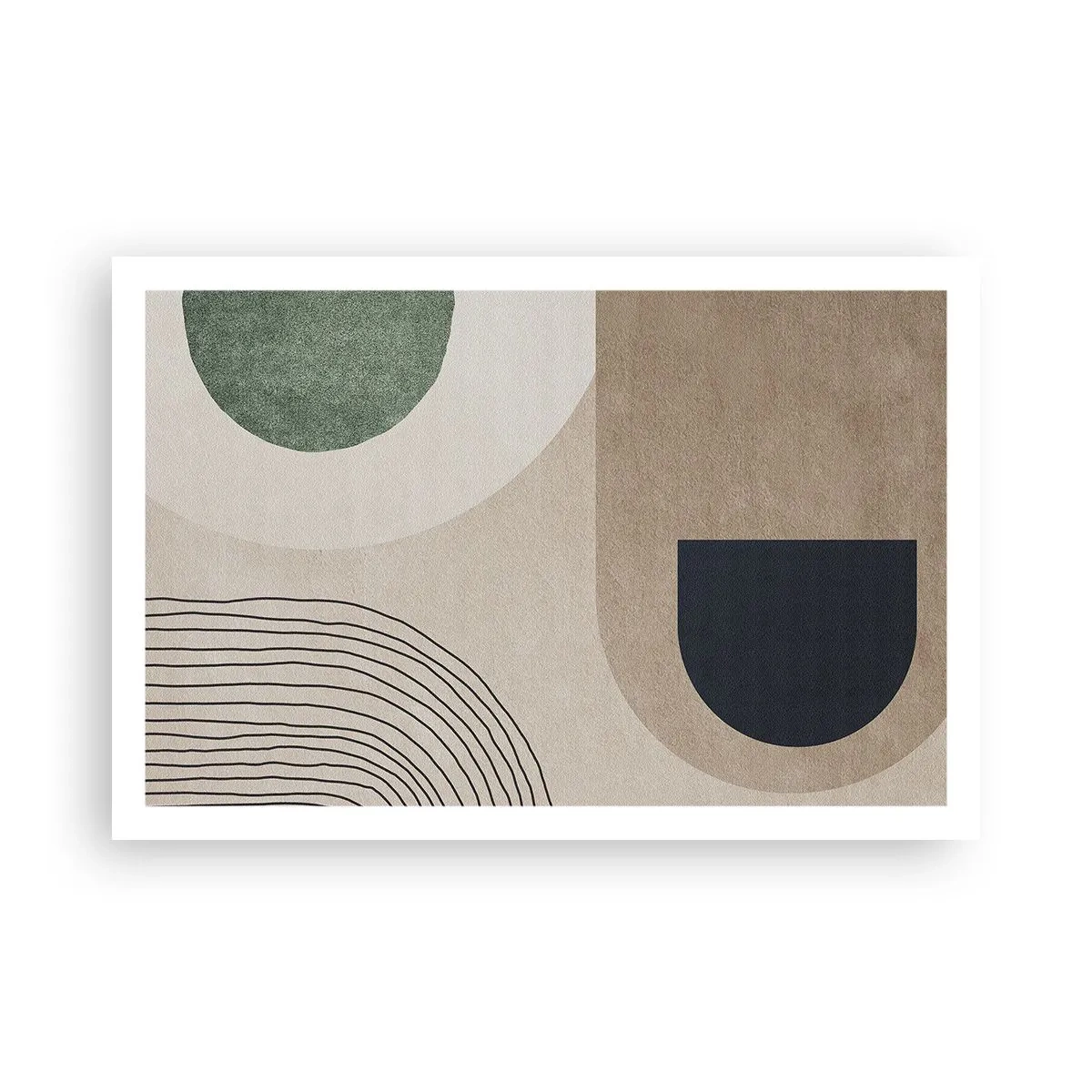 Póster - La delicadeza de un óvalo - 91x61 cm
