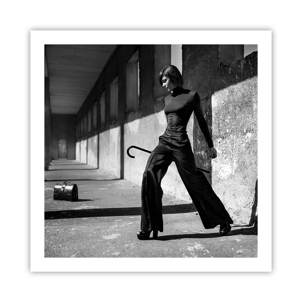 Póster -  Elegancia urbana - 60x60 cm