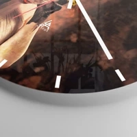 Esfera sin numeración, con rayas