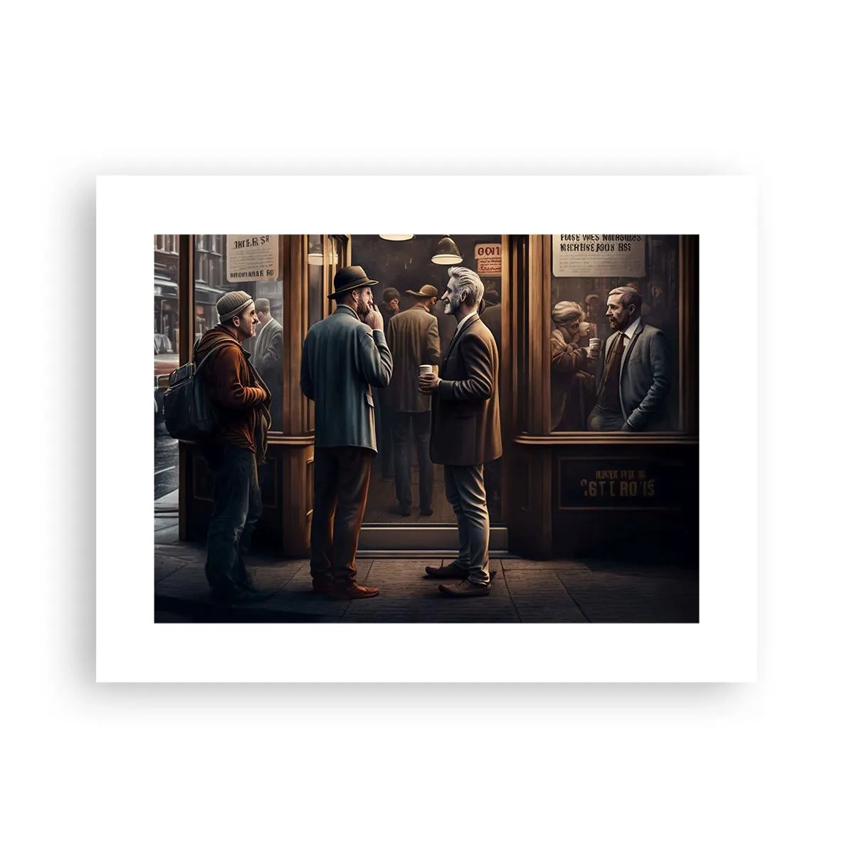 Póster - Un buen momento del día - 40x30 cm