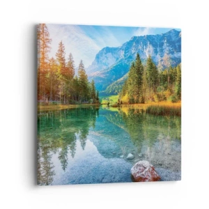 Cuadro sobre lienzo - Impresión de Imagen - La dulzura del otoño - 40x40 cm