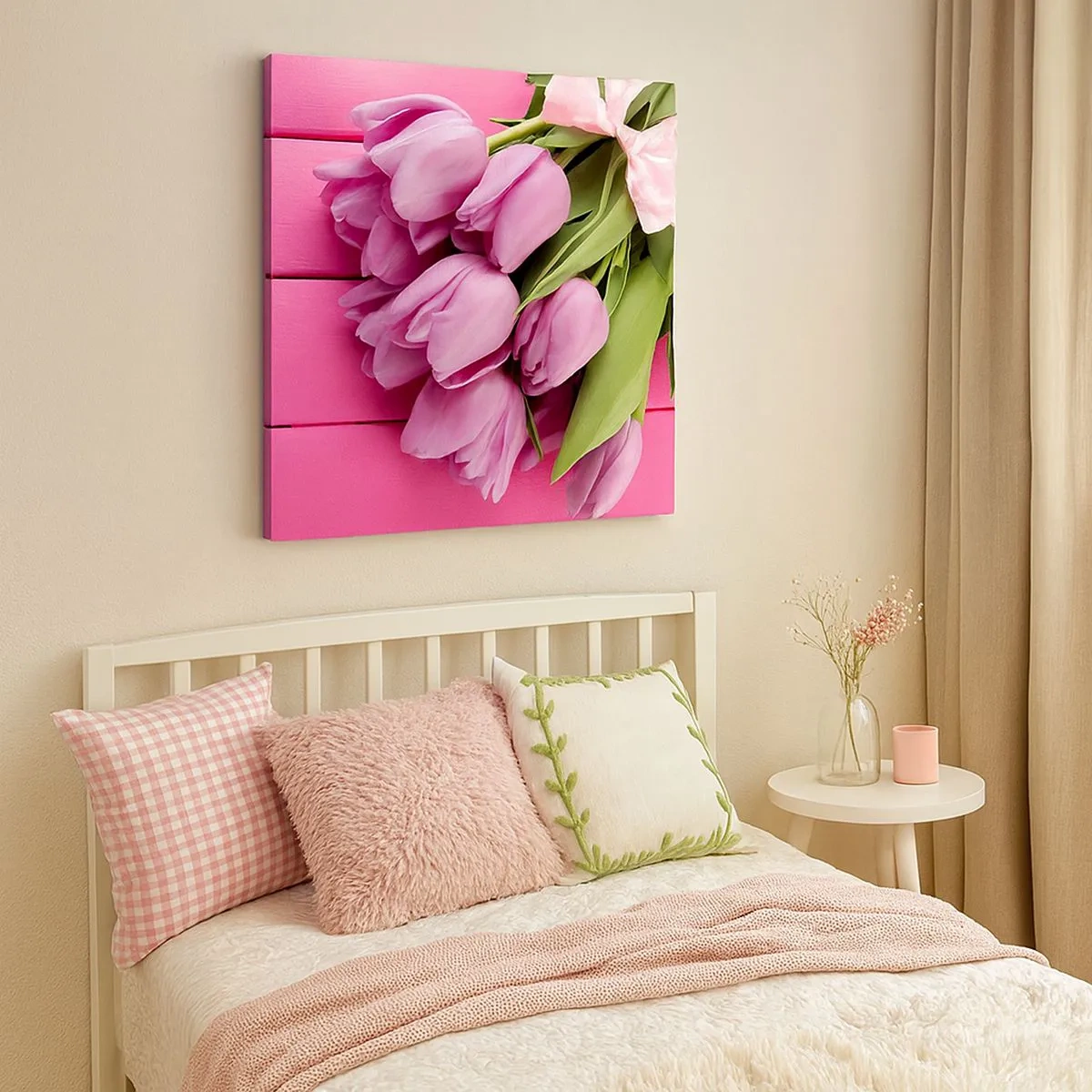 Cuadro sobre lienzo - Impresión de Imagen - Solo para ti - 30x30 cm