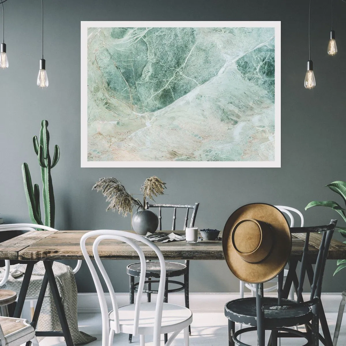 Póster - El noble frescor de la piedra - 70x50 cm