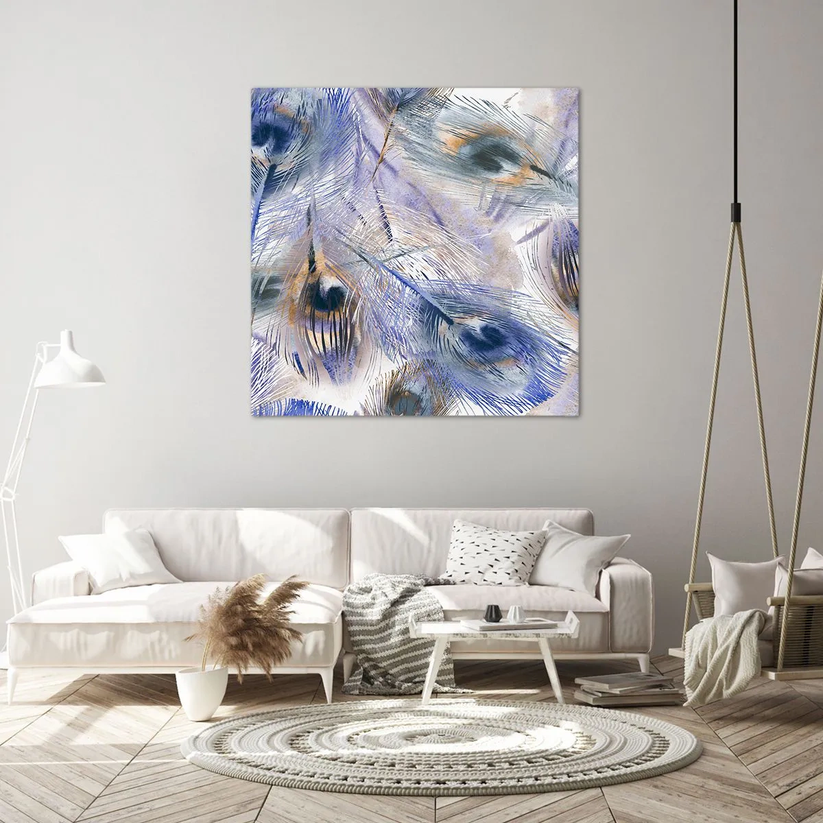 Cuadro sobre lienzo - Impresión de Imagen - Composición - 40x40 cm