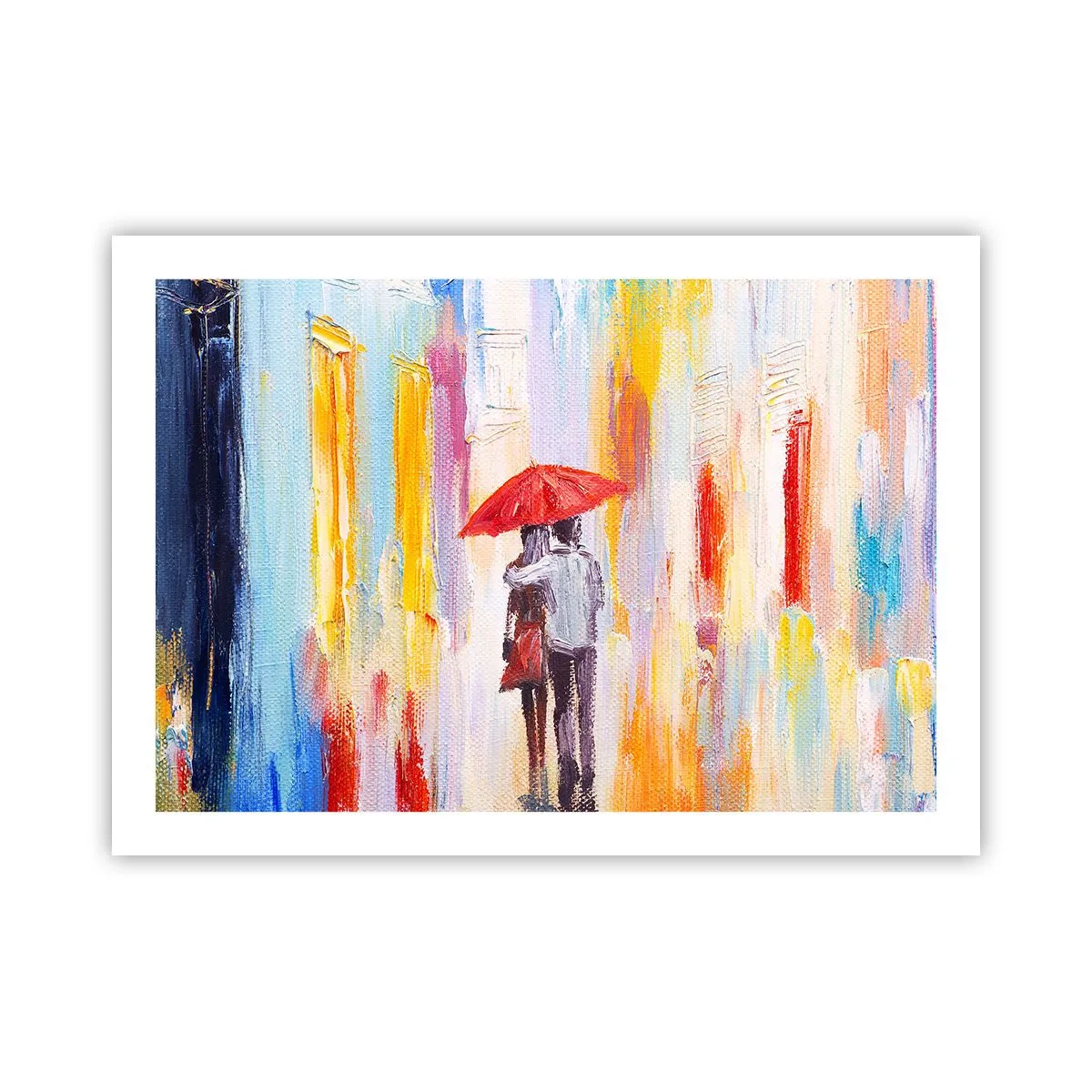 Póster - Que siga lloviendo - 70x50 cm