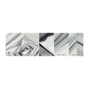 Muestra De Fotomural Standard Eco - Ángulos afilados - Tecnología, 3D, Moderno - 100x30 cm