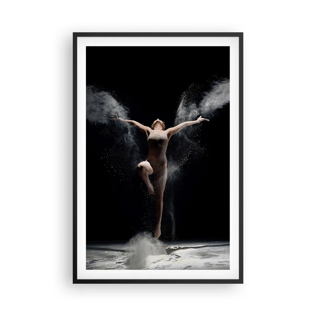 Póster en marco negro - Los duendes existen - 61x91 cm