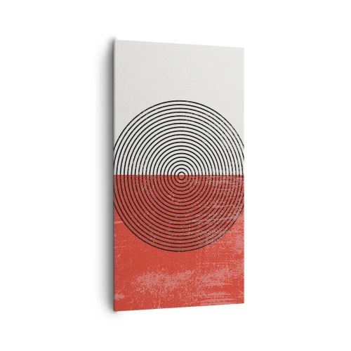 Cuadro sobre lienzo - Impresión de Imagen - En el corazón de la misma - 65x120 cm