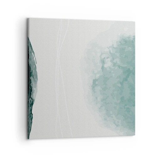 Cuadro sobre lienzo - Impresión de Imagen - Un encuentro con la niebla - 50x50 cm