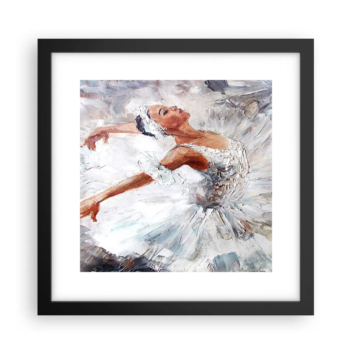 Póster en marco negro - Suave y ligera - 30x30 cm