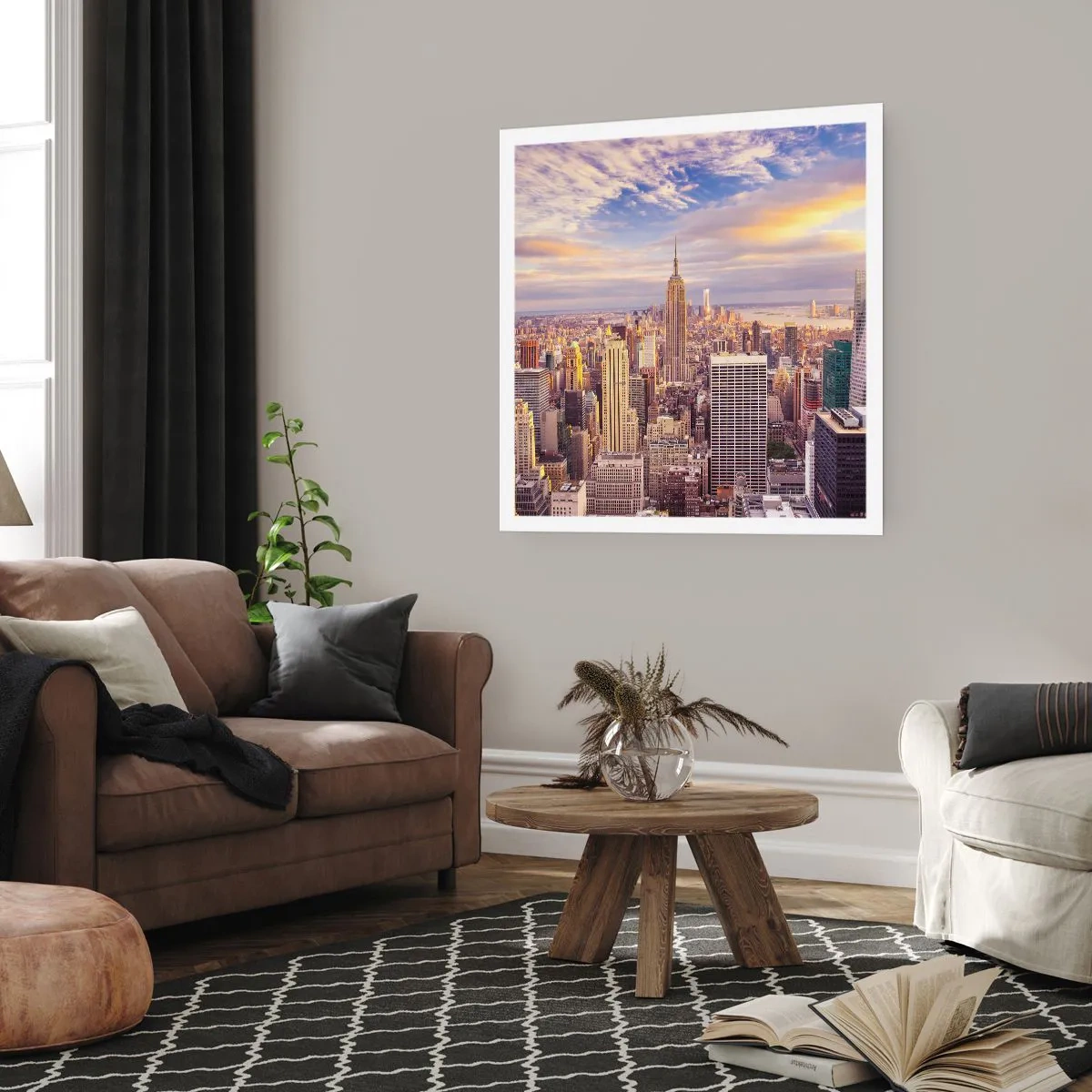 Póster - Alcanzar las nubes - 60x60 cm