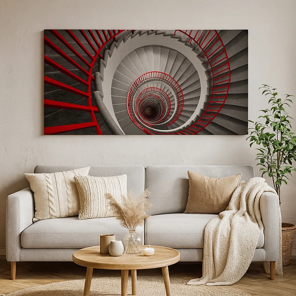 Cuadro sobre lienzo - Impresión de Imagen - Juegos arquitectónicos - 30x30 cm