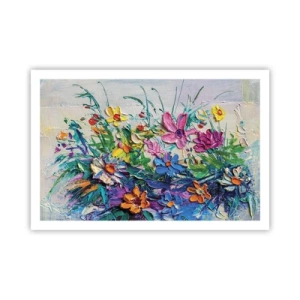 Póster - La energía de las flores - 91x61 cm