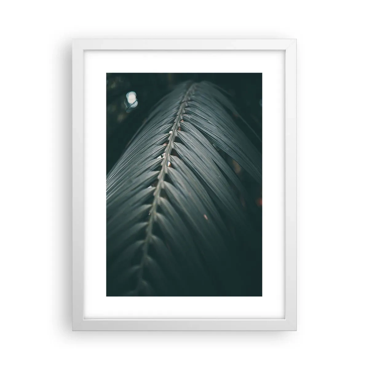 Póster en marco blanco - La precisión de la naturaleza - 30x40 cm