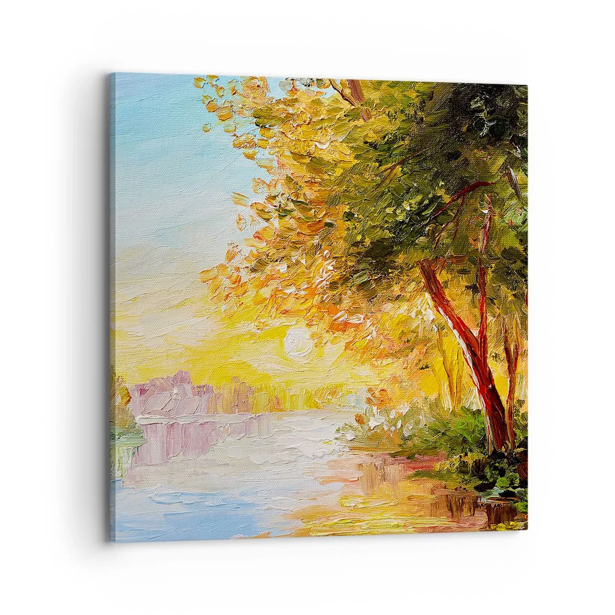 Cuadro sobre lienzo - Impresión de Imagen - Ensueño - 70x70 cm