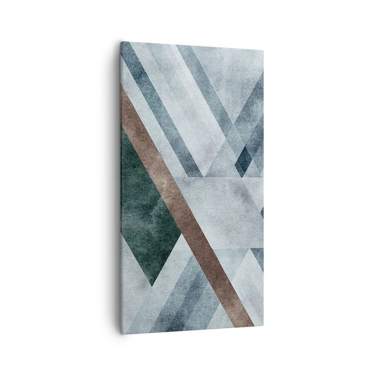 Cuadro sobre lienzo - Impresión de Imagen - Sofisticada elegancia de la geometría - 55x100 cm