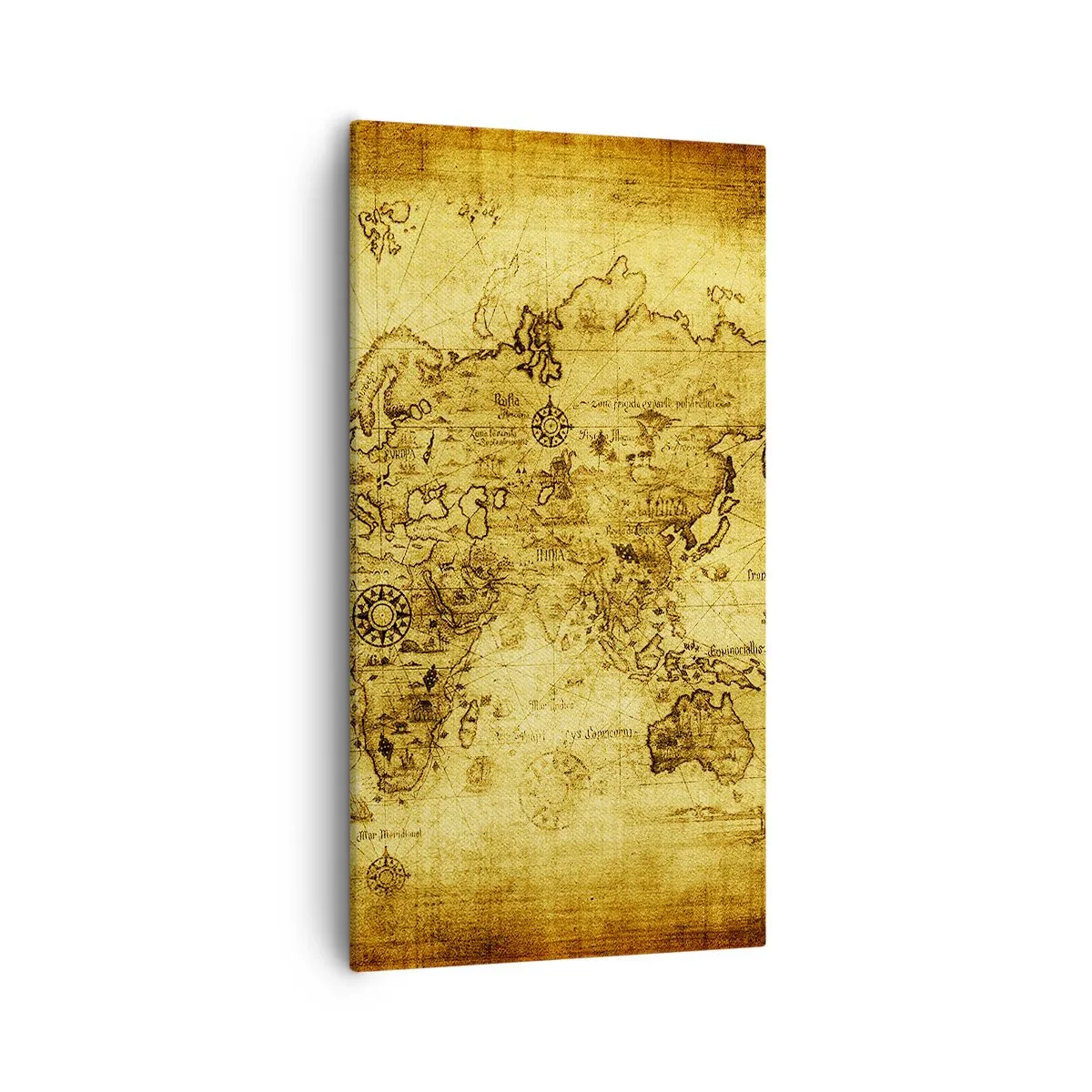 Cuadro sobre lienzo - Impresión de Imagen - Extraño es este mundo - 55x100 cm