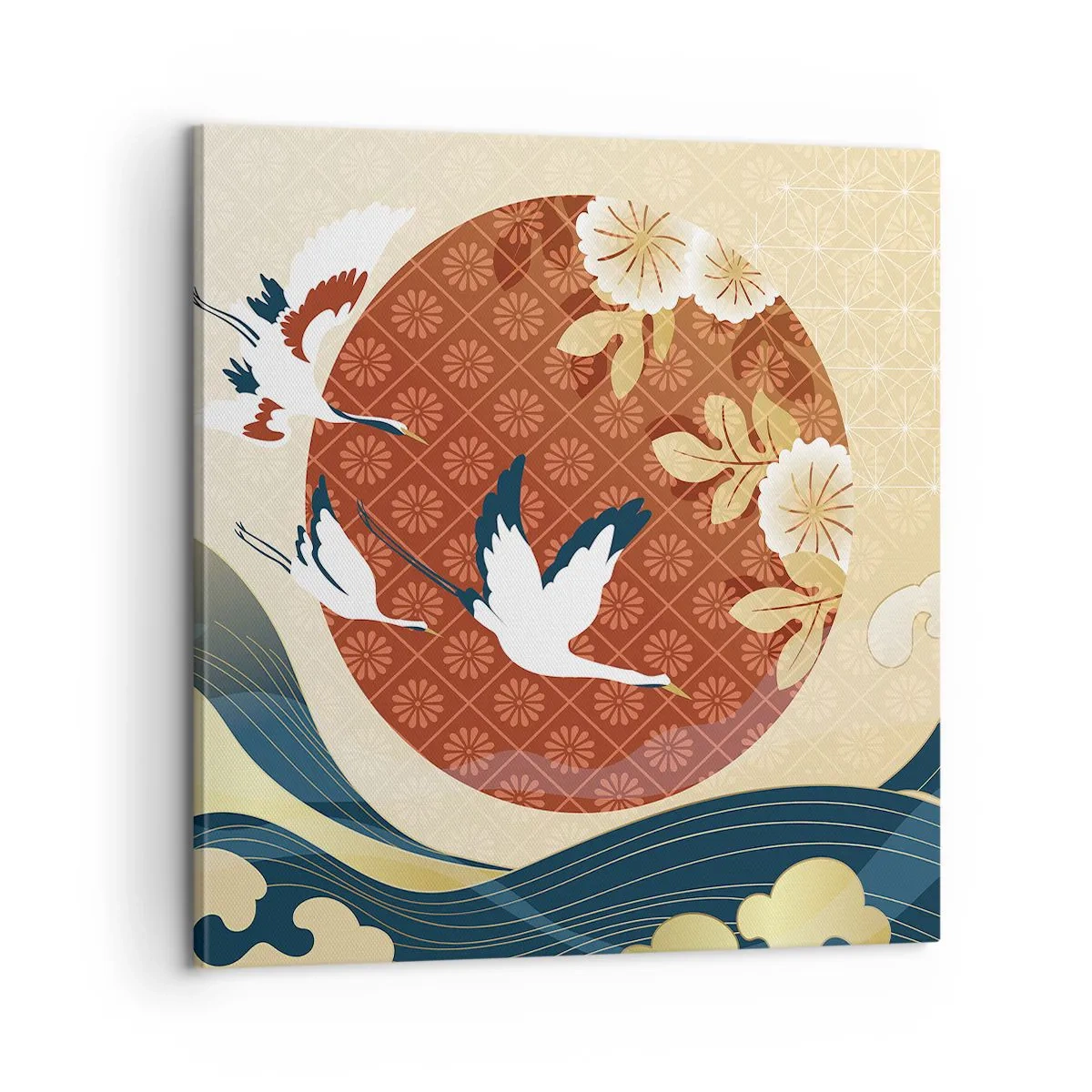 Cuadro sobre lienzo - Impresión de Imagen - Un cuento de hadas japonés - 60x60 cm