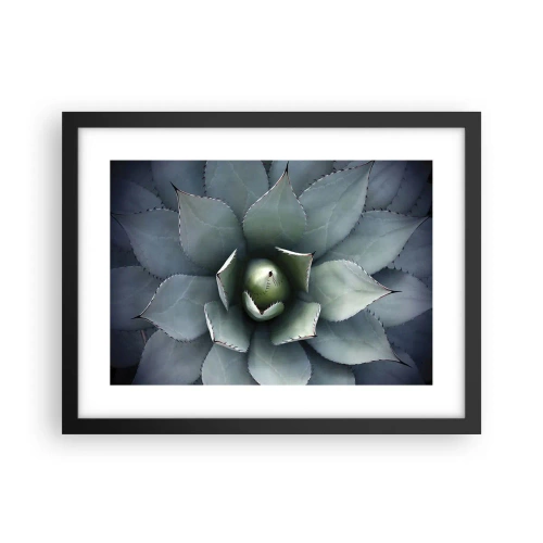 Póster en marco negro - Perfección natural - 40x30 cm