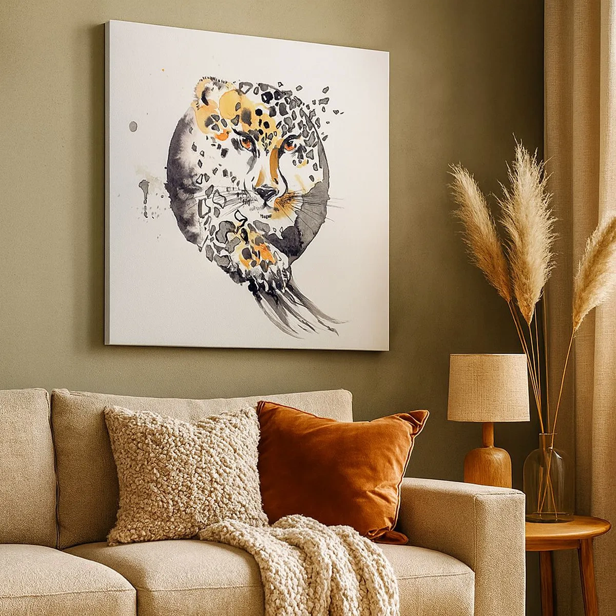 Cuadro sobre lienzo - Impresión de Imagen - Belleza depredadora - 30x30 cm