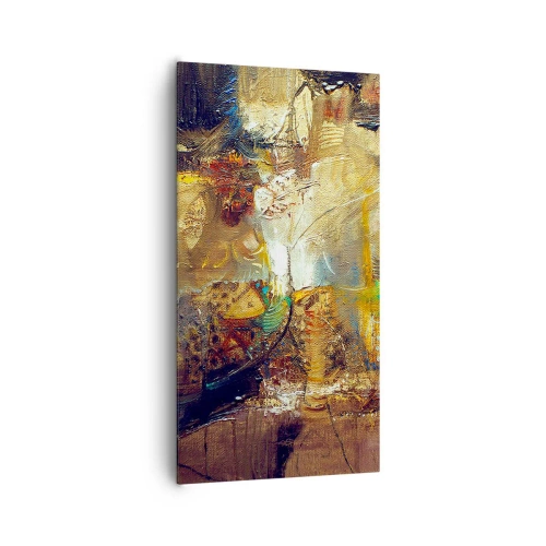 Cuadro sobre lienzo - Impresión de Imagen - Frío, templado, caliente - 65x120 cm