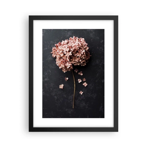 Póster en marco negro - Un signo verdaderamente romántico - 30x40 cm