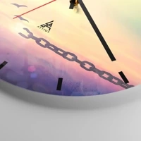 Esfera sin numeración, con rayas