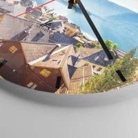 Esfera sin numeración, con rayas