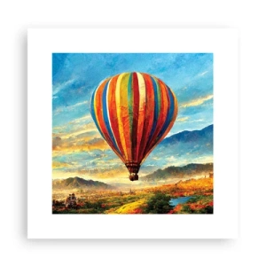 Póster - En silencio se ve el horizonte - 30x30 cm