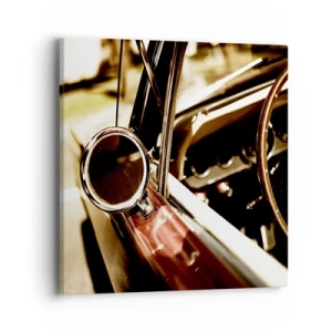 Cuadro sobre lienzo - Impresión de Imagen - Un coche con alma - 40x40 cm