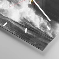 Esfera sin numeración, con rayas