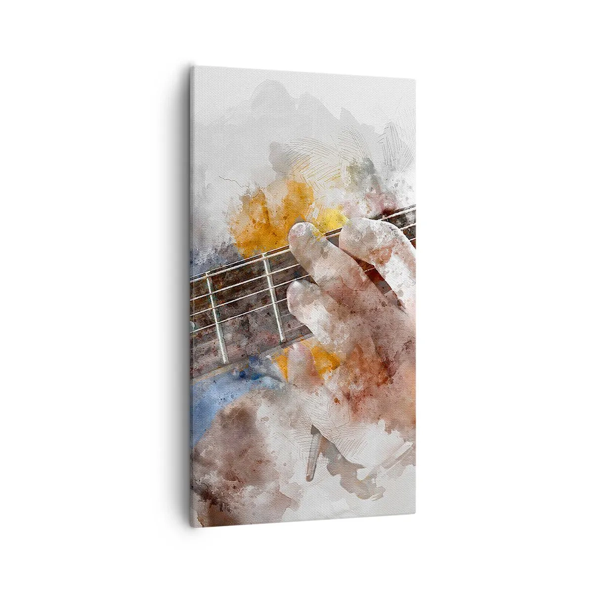 Cuadro sobre lienzo - Impresión de Imagen - Poesía entre las cuerdas - 55x100 cm