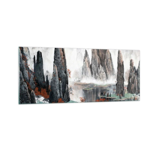 Cuadro sobre vidrio - Impresiones sobre Vidrio - Poderosos guardianes - 100x40 cm