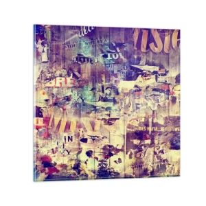 Cuadro sobre vidrio - Impresiones sobre Vidrio - Y eso es todo lo que quedará - 30x30 cm