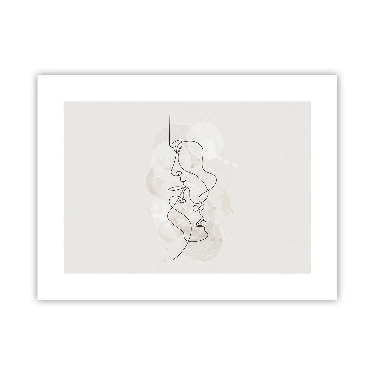 Póster - En un abrazo - 40x30 cm