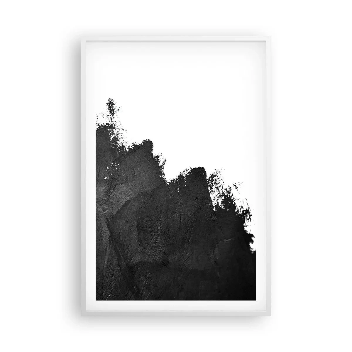 Póster en marco blanco - Elementos: tierra - 61x91 cm