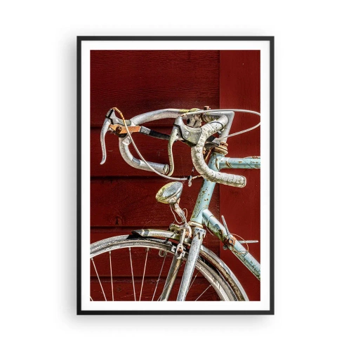 Póster en marco negro - Creada para las victorias - 70x100 cm