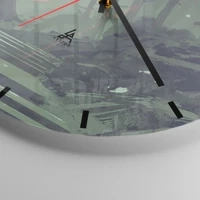 Esfera sin numeración, con rayas