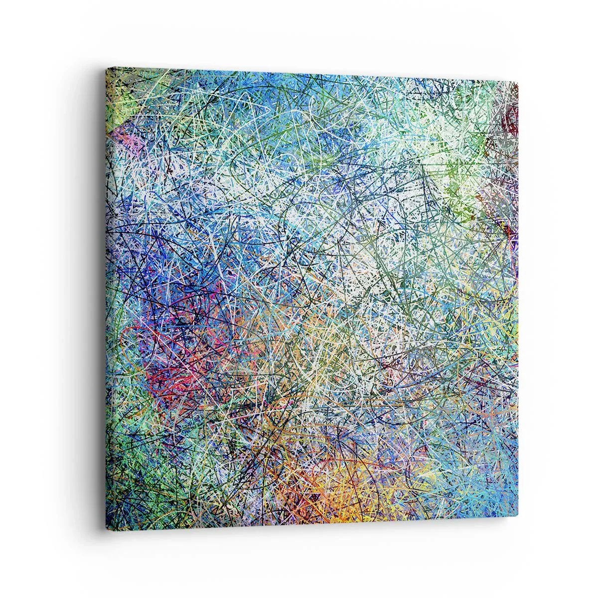 Cuadro sobre lienzo - Impresión de Imagen - No es tan fácil - 30x30 cm