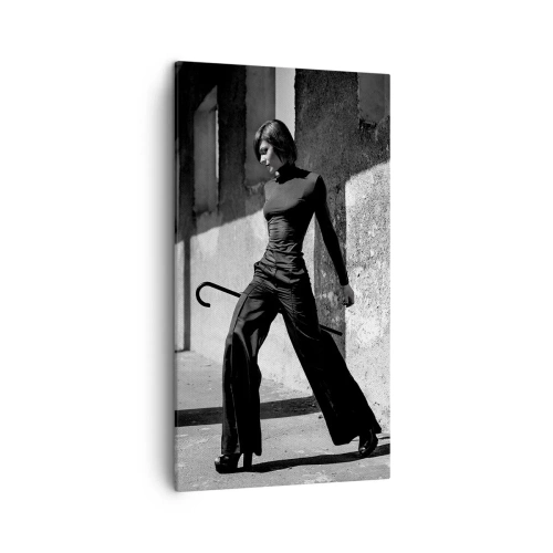 Cuadro sobre lienzo - Impresión de Imagen -  Elegancia urbana - 45x80 cm