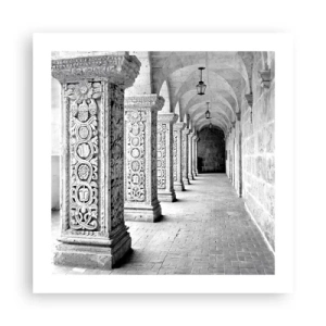 Póster - ¿Y adónde nos llevará...? - 50x50 cm