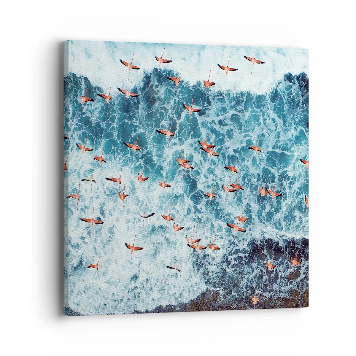 Cuadro sobre lienzo - Impresión de Imagen - Un desfile marítimo - 40x40 cm