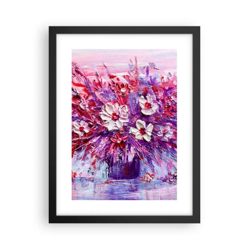 Póster en marco negro - Inocencia y pasión - 30x40 cm