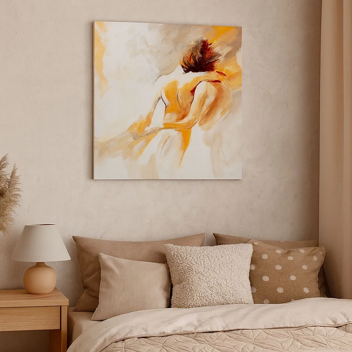 Cuadro sobre lienzo - Impresión de Imagen - En un cielo de cercanía - 30x30 cm